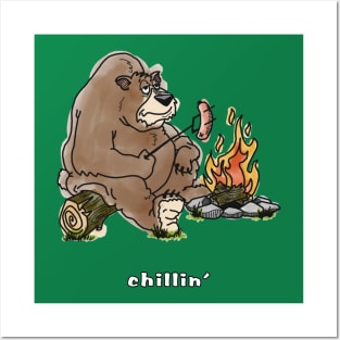 Chill Bear Posters and Art